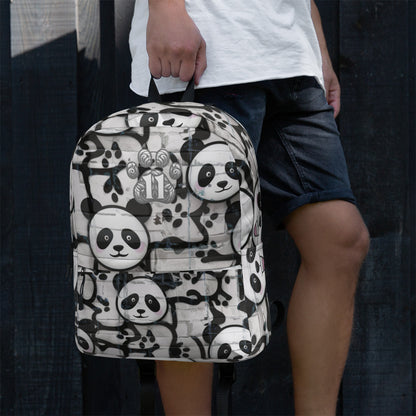 Mission 11 Panda Purpose Backpack