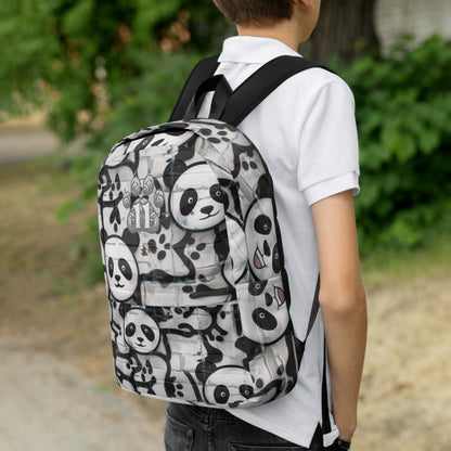 Mission 11 Panda Purpose Backpack