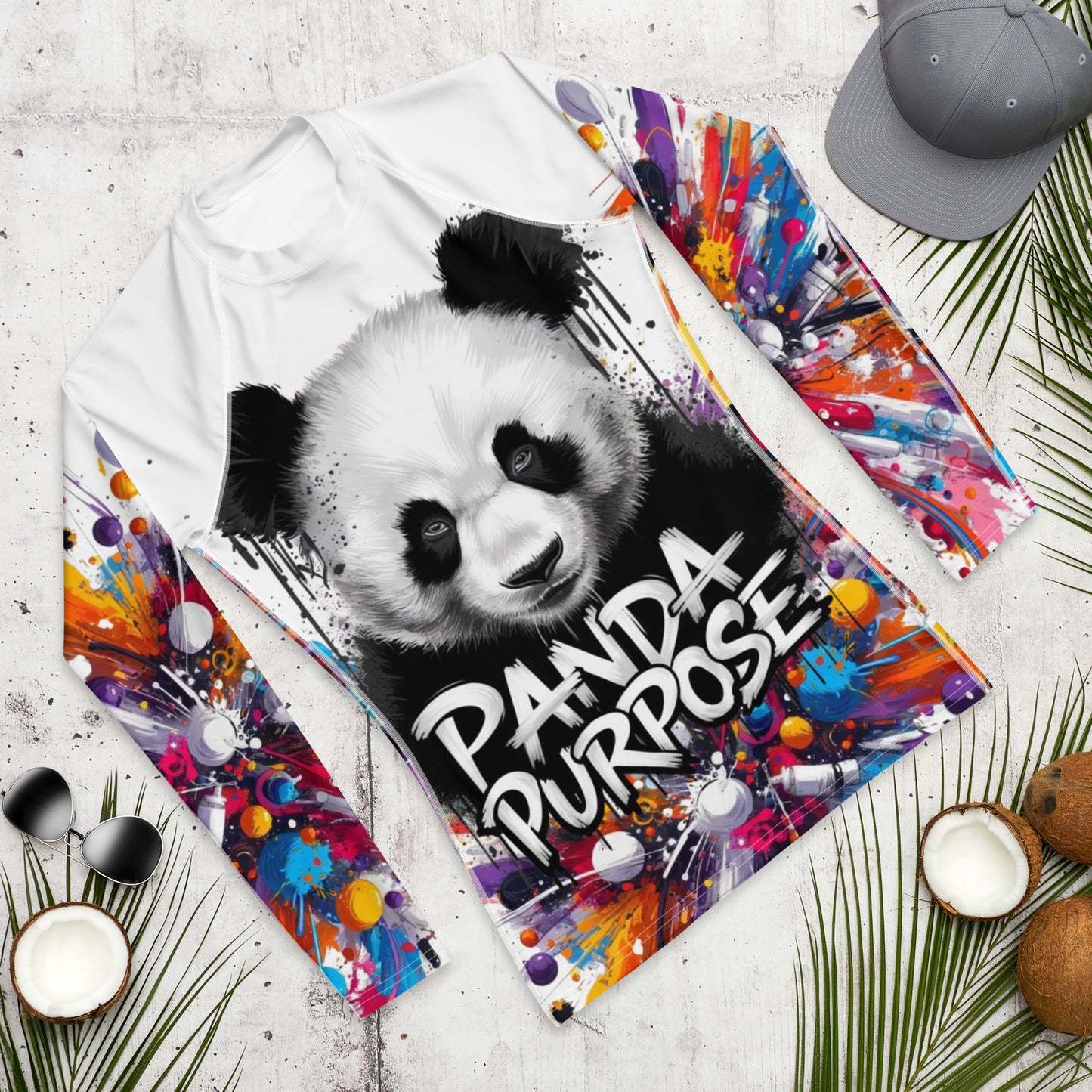 Mission 11 Panda Purpose Rash Guard – Protective, Comfortable, Motivational