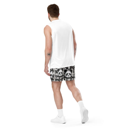 Mission 11 Panda Mesh Shorts