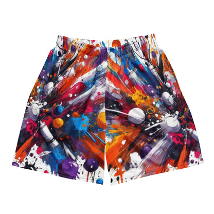 Mission 11 Paint Splatter Mesh Shorts