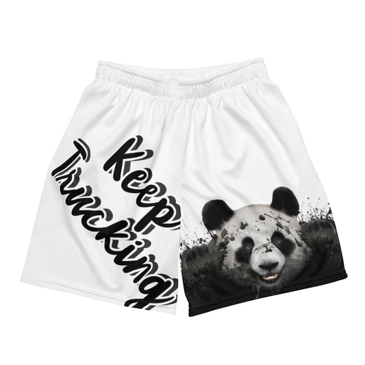 "Keep Trucking" Unisex Mesh Shorts