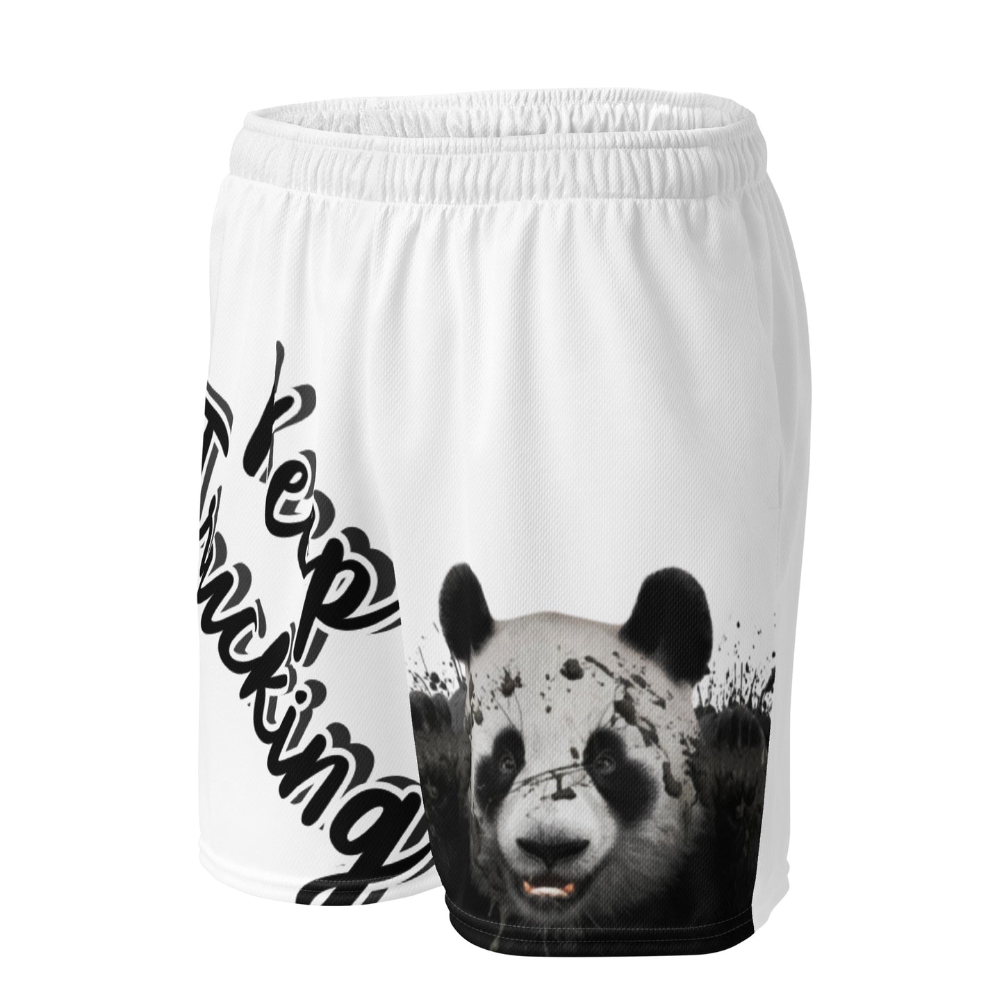 "Keep Trucking" Unisex Mesh Shorts