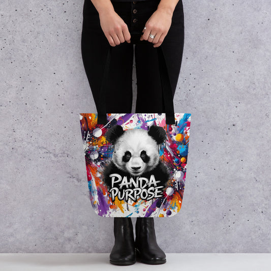 Mission 11 Panda Purpose Tote Bag