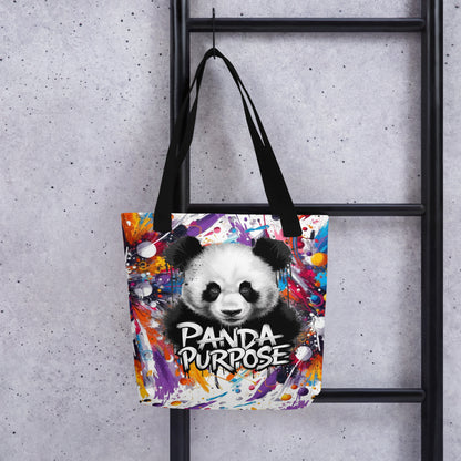 Mission 11 Panda Purpose Tote Bag