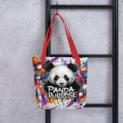 Mission 11 Panda Purpose Tote Bag