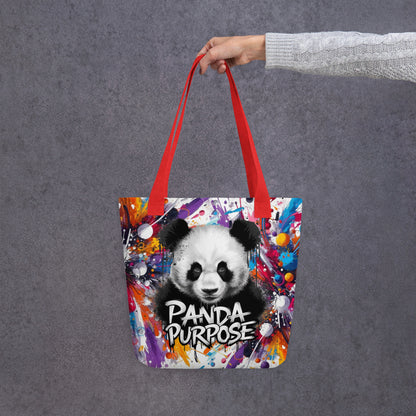 Mission 11 Panda Purpose Tote Bag