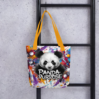 Mission 11 Panda Purpose Tote Bag