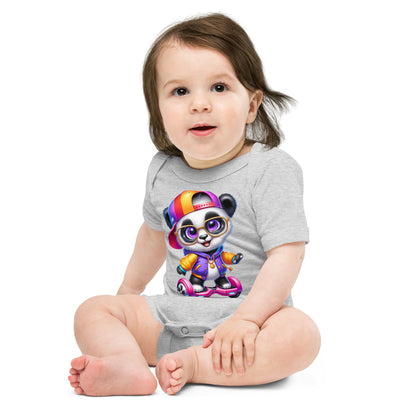 Baby Onesie - Hoverboard Panda Adventure - Mission 11