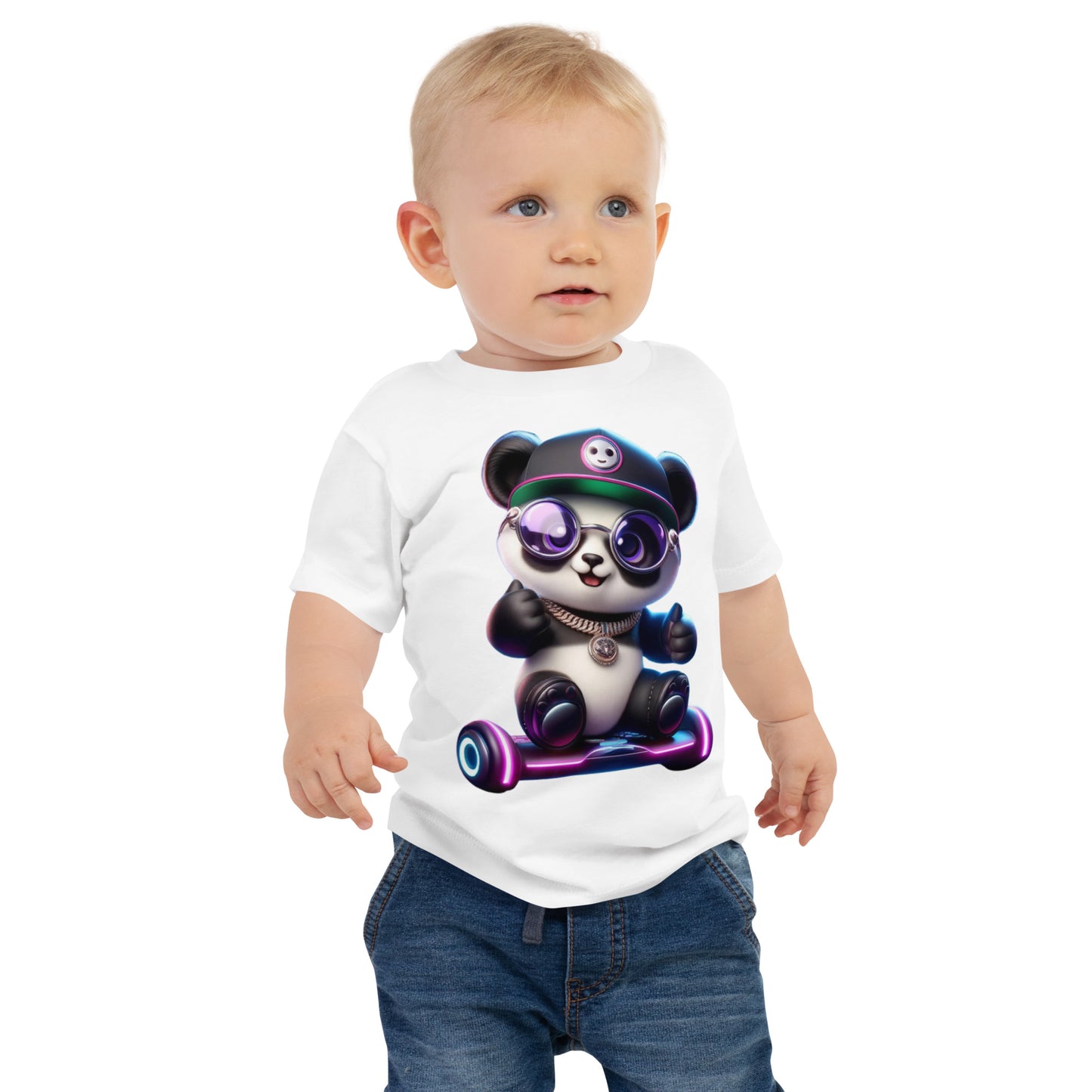 Baby's Cool Panda T-Shirt - Mission 11