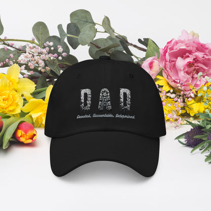 Versatile and Stylish Dad Hat Dependable Accountable Determined Mission 11 Values