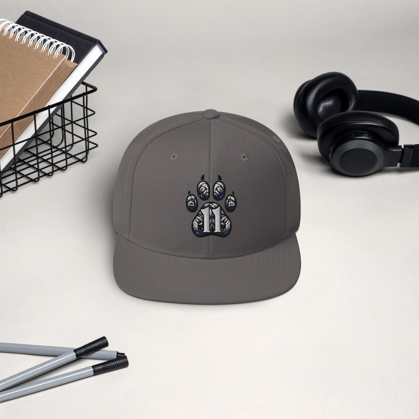 Mission 11 Logo Classic Snapback Hat