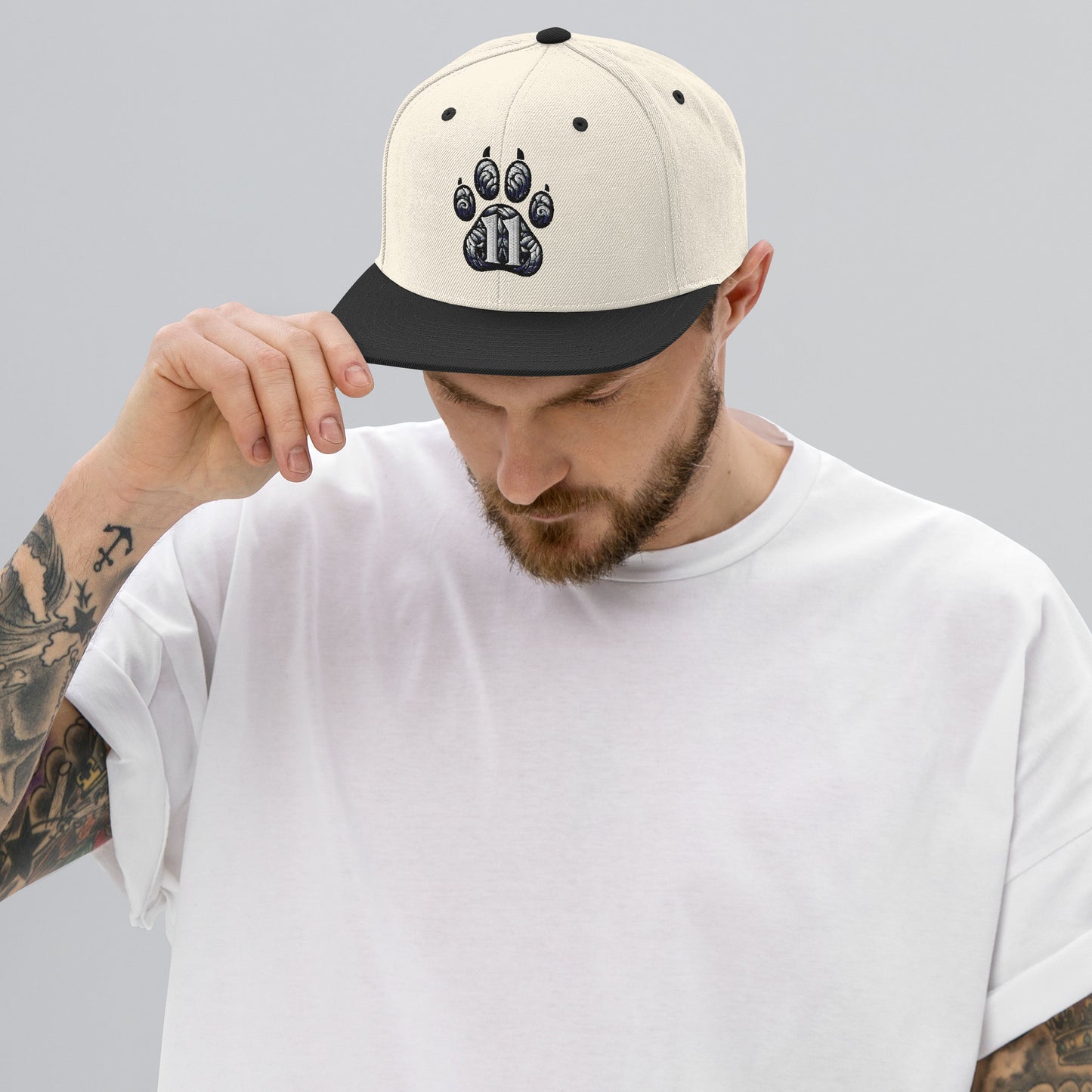 Mission 11 Logo Classic Snapback Hat