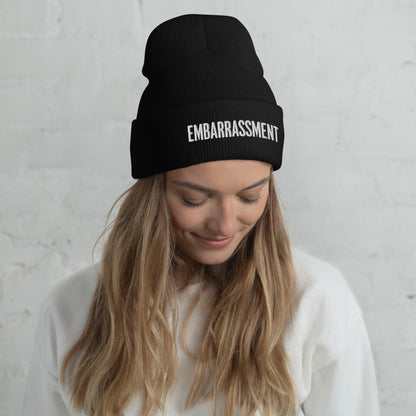 Mission 11 "Embarrassment" Beanie – Purposeful Living Fashion from Atlanta | Panda-Inspired Strength and Balance