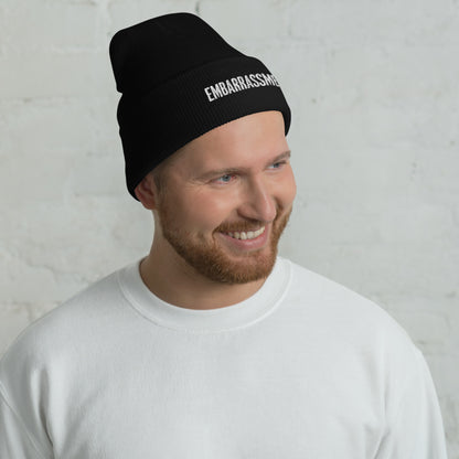 Mission 11 "Embarrassment" Beanie – Purposeful Living Fashion from Atlanta | Panda-Inspired Strength and Balance