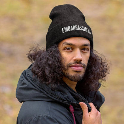 Mission 11 "Embarrassment" Beanie – Purposeful Living Fashion from Atlanta | Panda-Inspired Strength and Balance