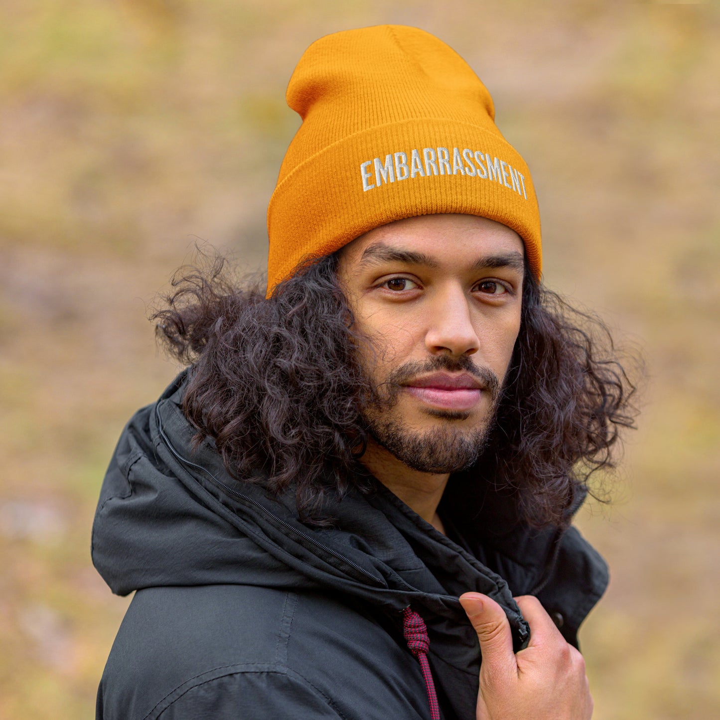 Mission 11 "Embarrassment" Beanie – Purposeful Living Fashion from Atlanta | Panda-Inspired Strength and Balance