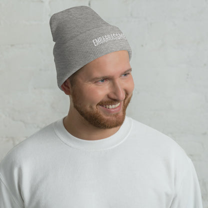 Mission 11 "Embarrassment" Beanie – Purposeful Living Fashion from Atlanta | Panda-Inspired Strength and Balance