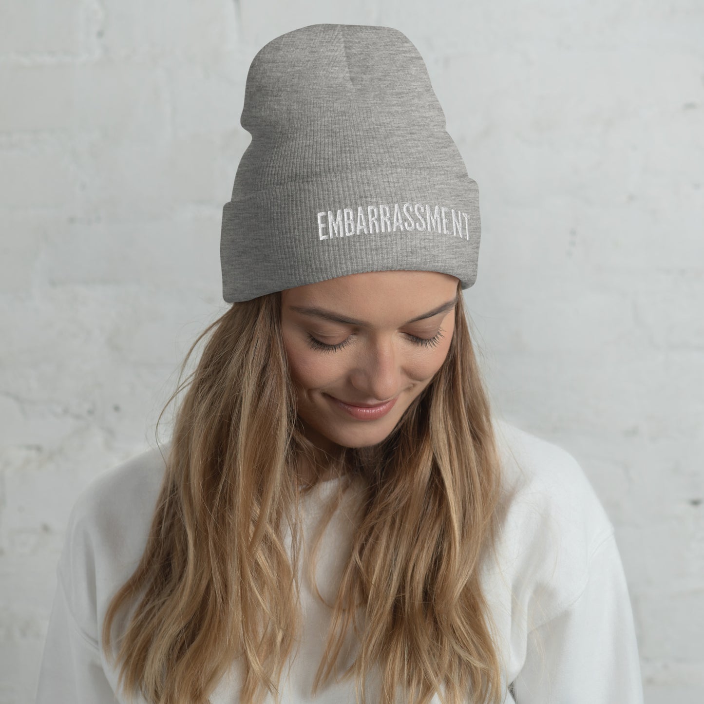 Mission 11 "Embarrassment" Beanie – Purposeful Living Fashion from Atlanta | Panda-Inspired Strength and Balance