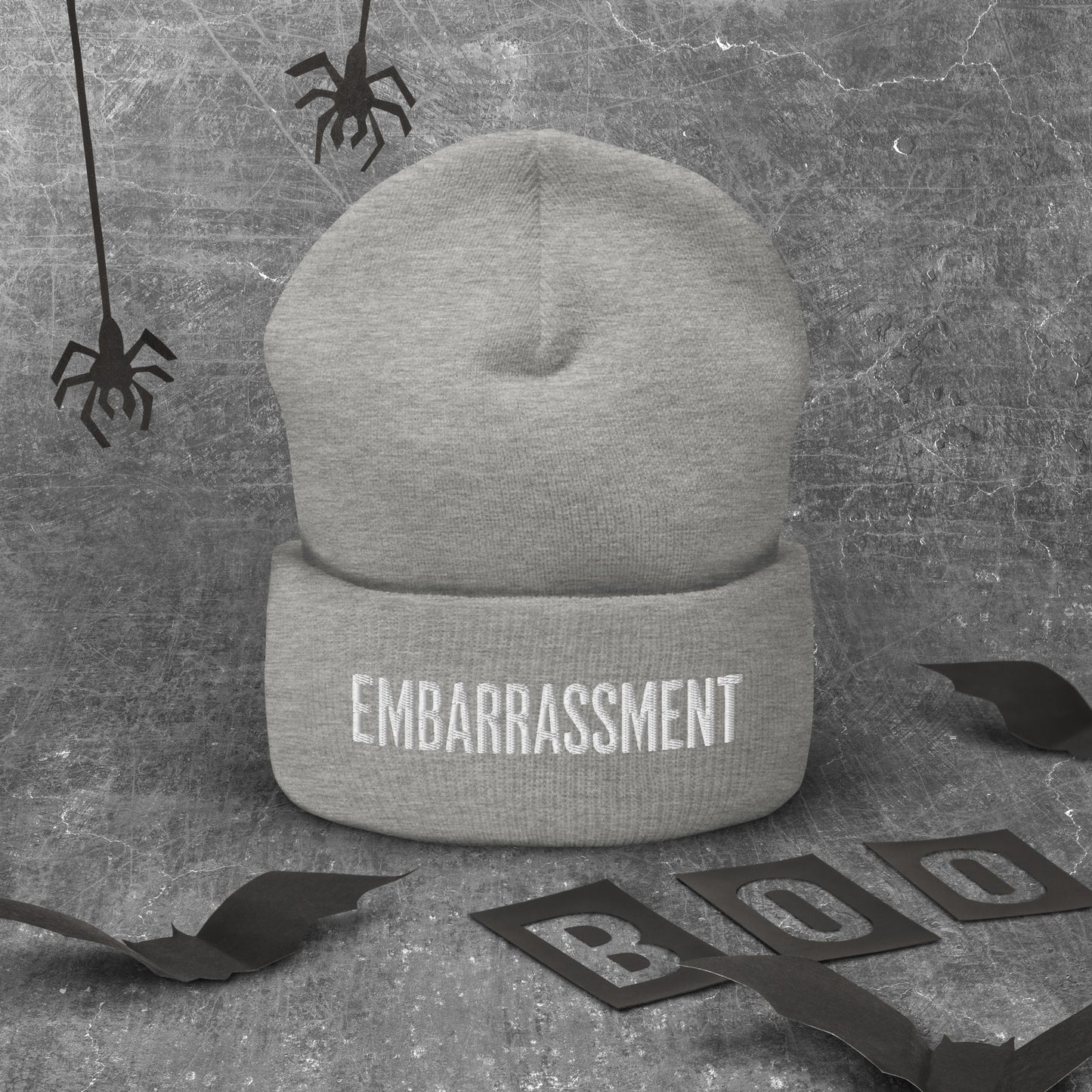 Mission 11 "Embarrassment" Beanie – Purposeful Living Fashion from Atlanta | Panda-Inspired Strength and Balance