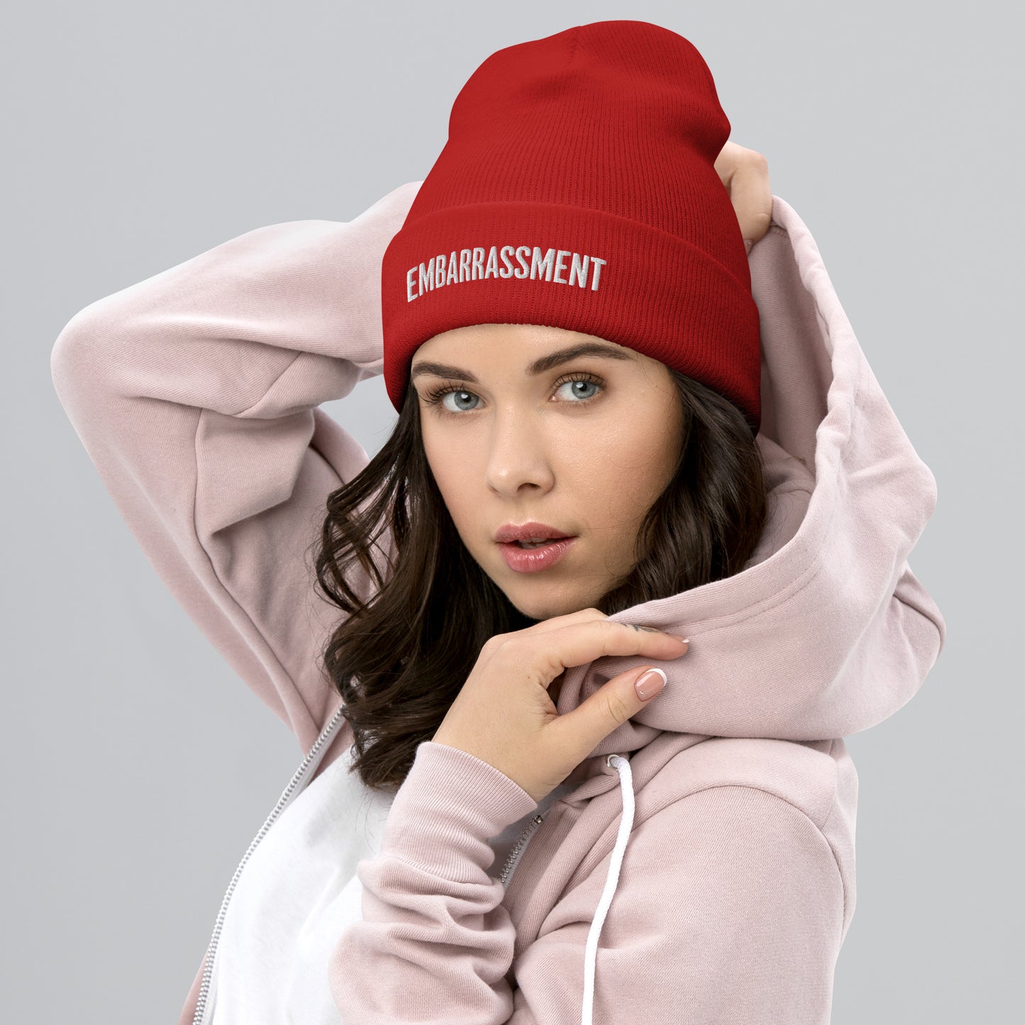 Mission 11 "Embarrassment" Beanie – Purposeful Living Fashion from Atlanta | Panda-Inspired Strength and Balance