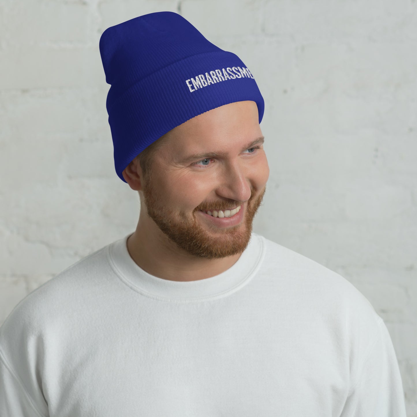 Mission 11 "Embarrassment" Beanie – Purposeful Living Fashion from Atlanta | Panda-Inspired Strength and Balance