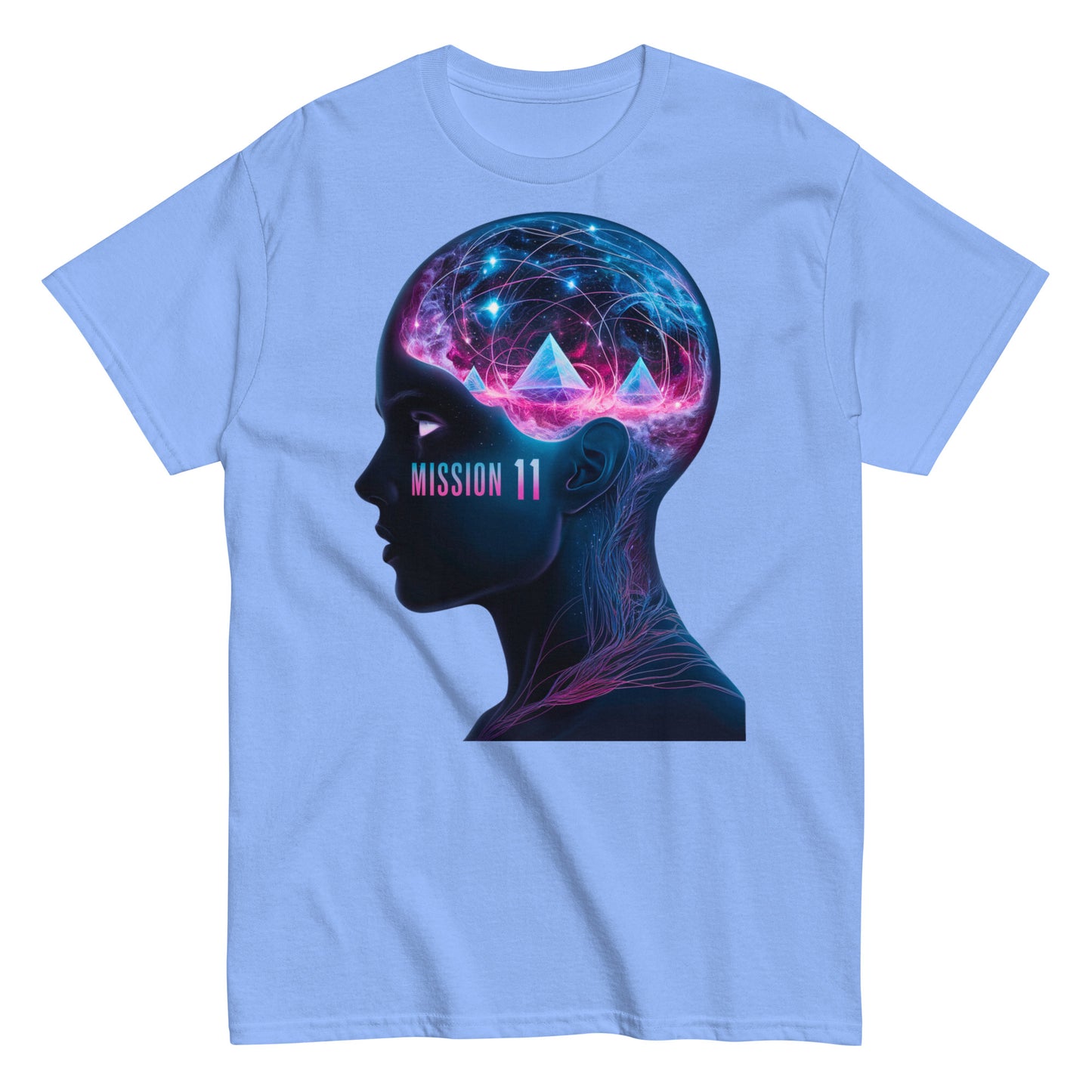 Mission 11 Cosmic Mind Tee - Men's Graphic T-Shirt with Vibrant Design