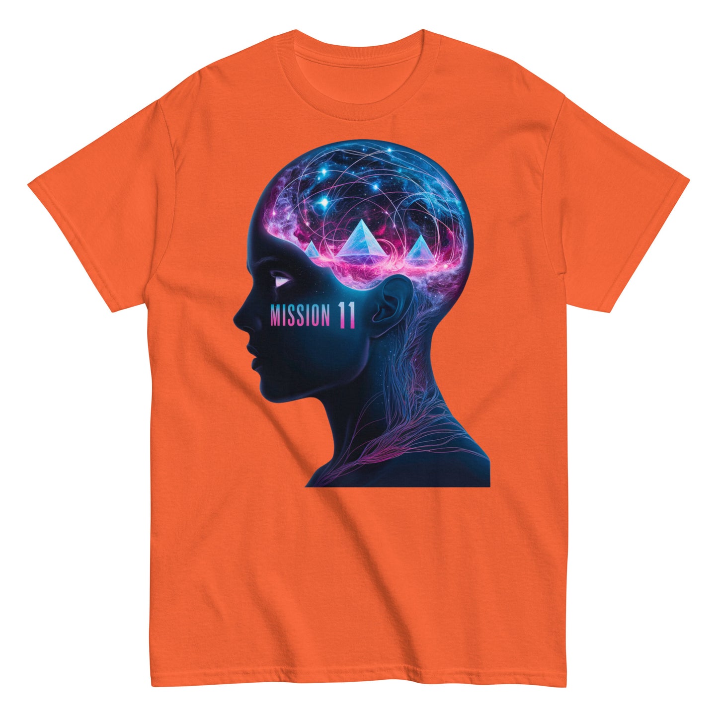 Mission 11 Cosmic Mind Tee - Men's Graphic T-Shirt with Vibrant Design