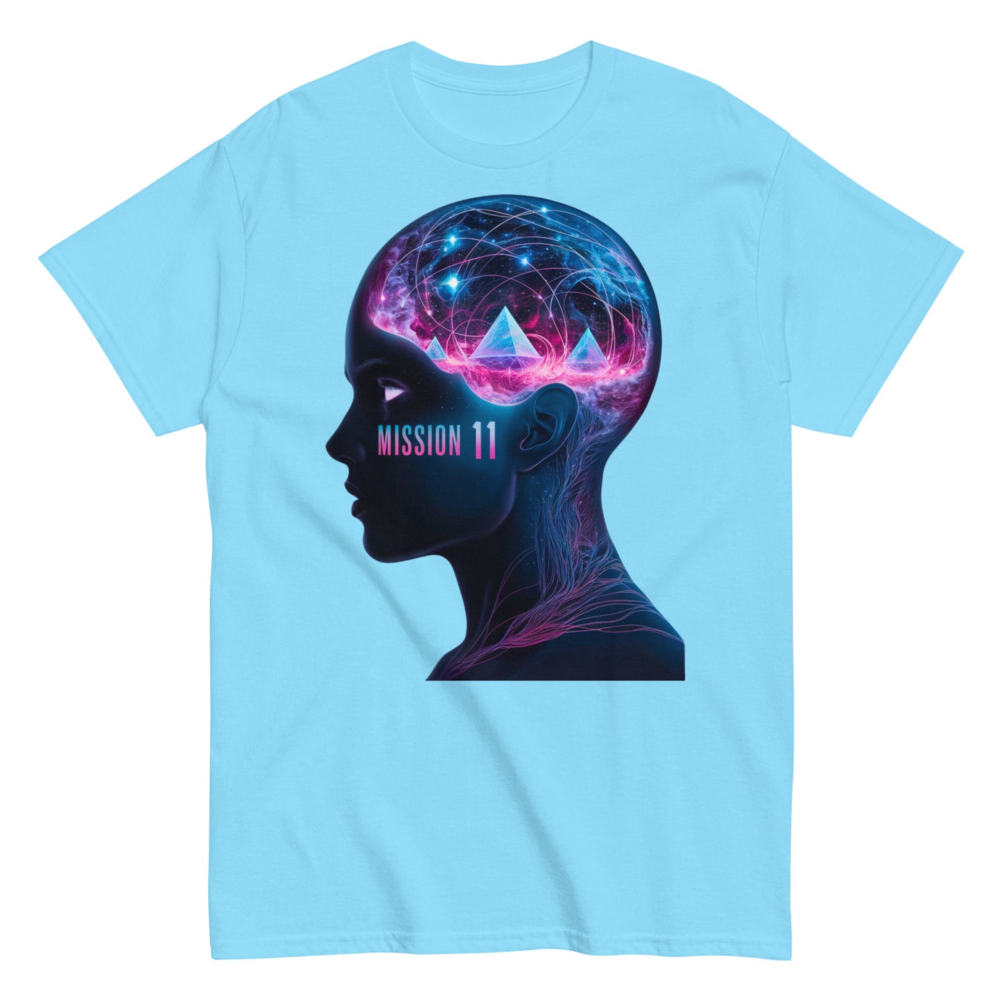 Mission 11 Cosmic Mind Tee - Men's Graphic T-Shirt with Vibrant Design