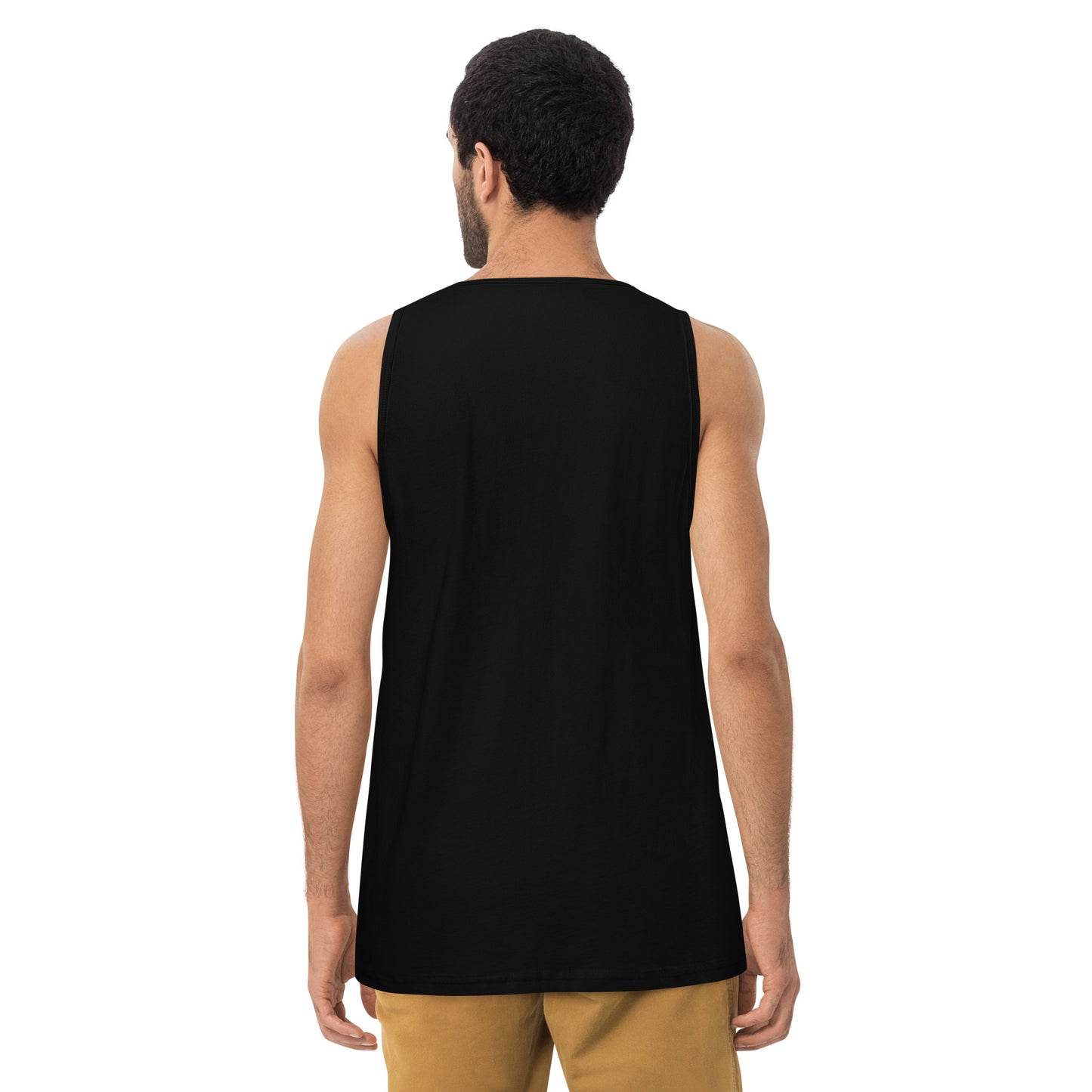 Men's Panda Eating Noodles Tank Top - Mission 11