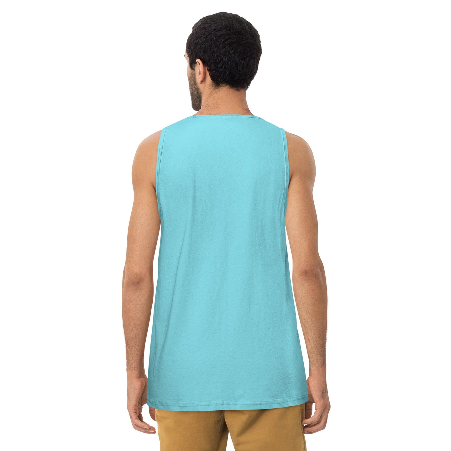 Men's Panda Eating Noodles Tank Top - Mission 11