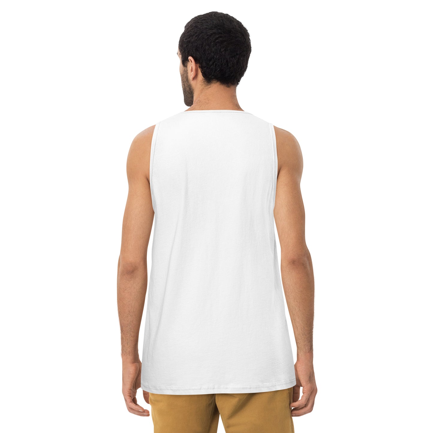 Men's Panda Eating Noodles Tank Top - Mission 11