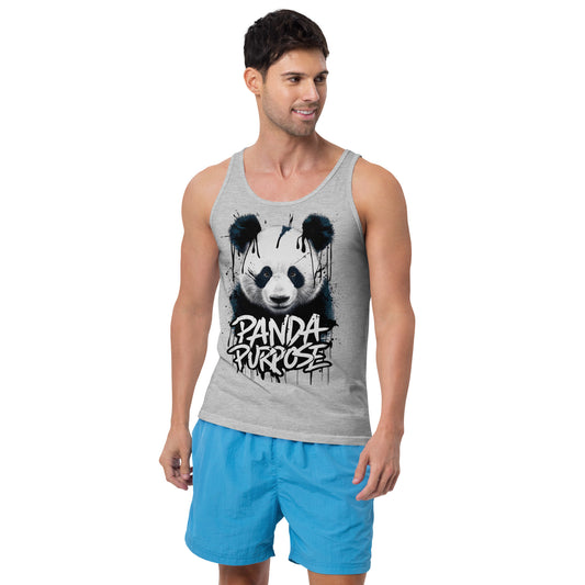 Mission 11 Panda Purpose Tank Top