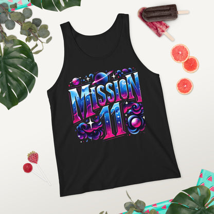 Men's Tank Top - Mission 11 Galactic Design