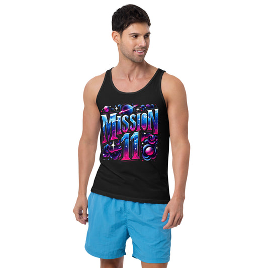 Men's Tank Top - Mission 11 Galactic Design