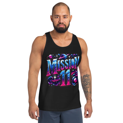 Men's Tank Top - Mission 11 Galactic Design