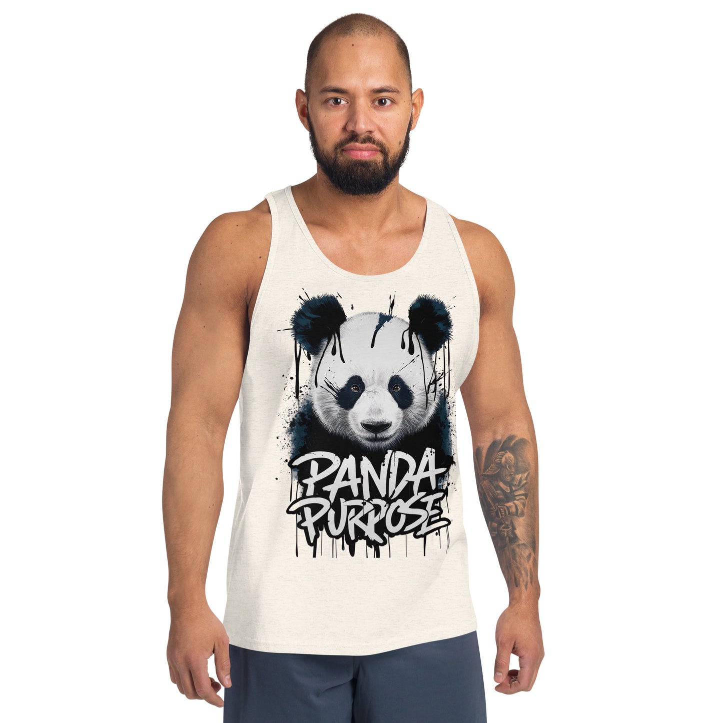 Mission 11 Panda Purpose Tank Top