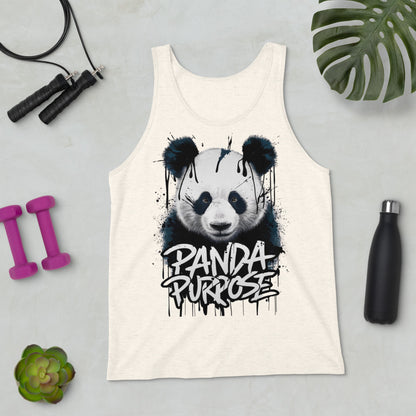 Mission 11 Panda Purpose Tank Top