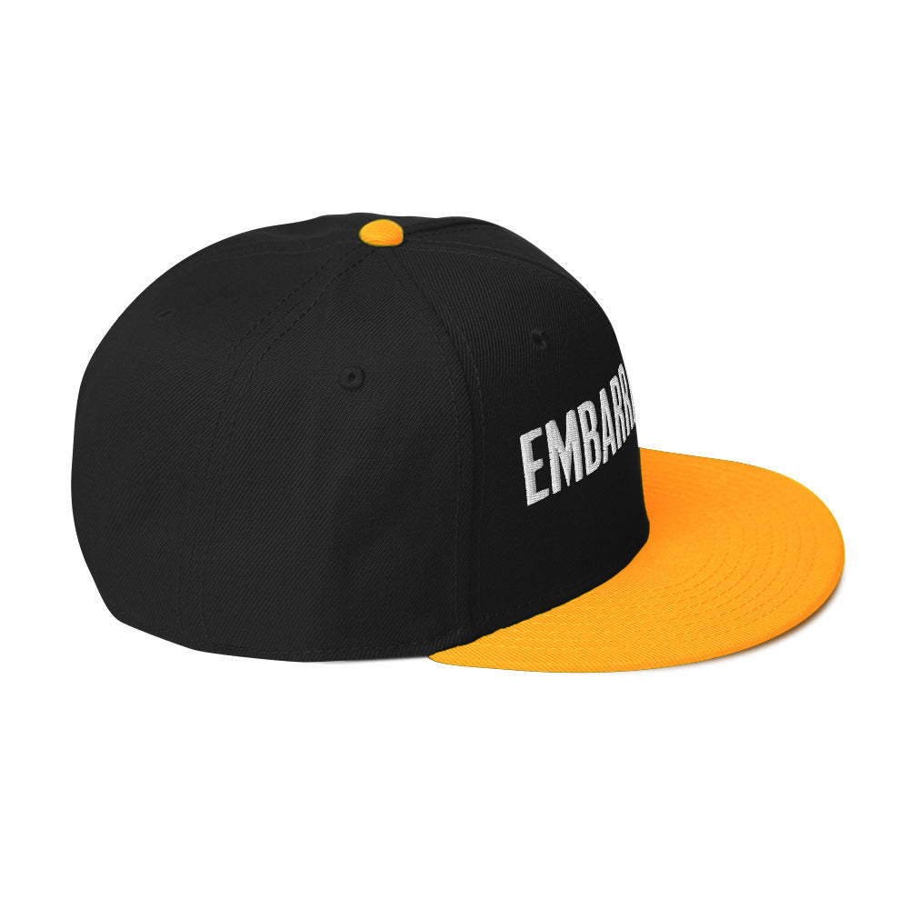 Mission 11 "Embarrassment" Snapback – Purposeful Living Fashion from Atlanta | Panda-Inspired Strength and Balance