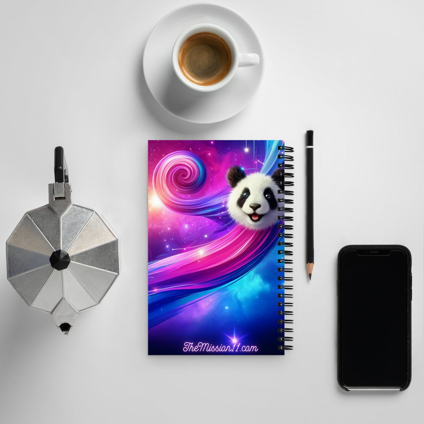 Mission 11 Spiral Notebook - Imagination Quote by Albert Einstein