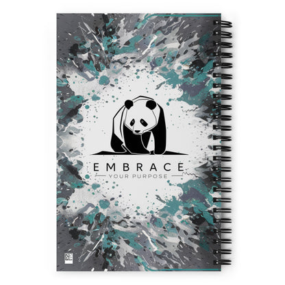 Embrace Your Purpose: Motivational Panda Notebook