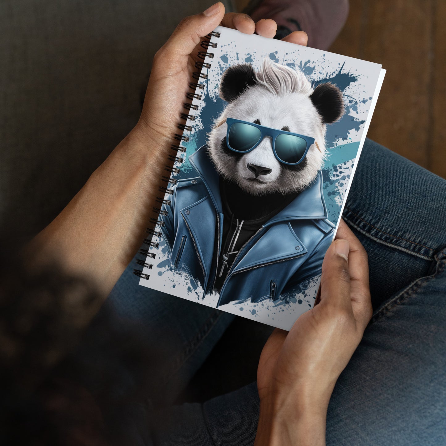 Embrace Your Purpose: Motivational Panda Notebook