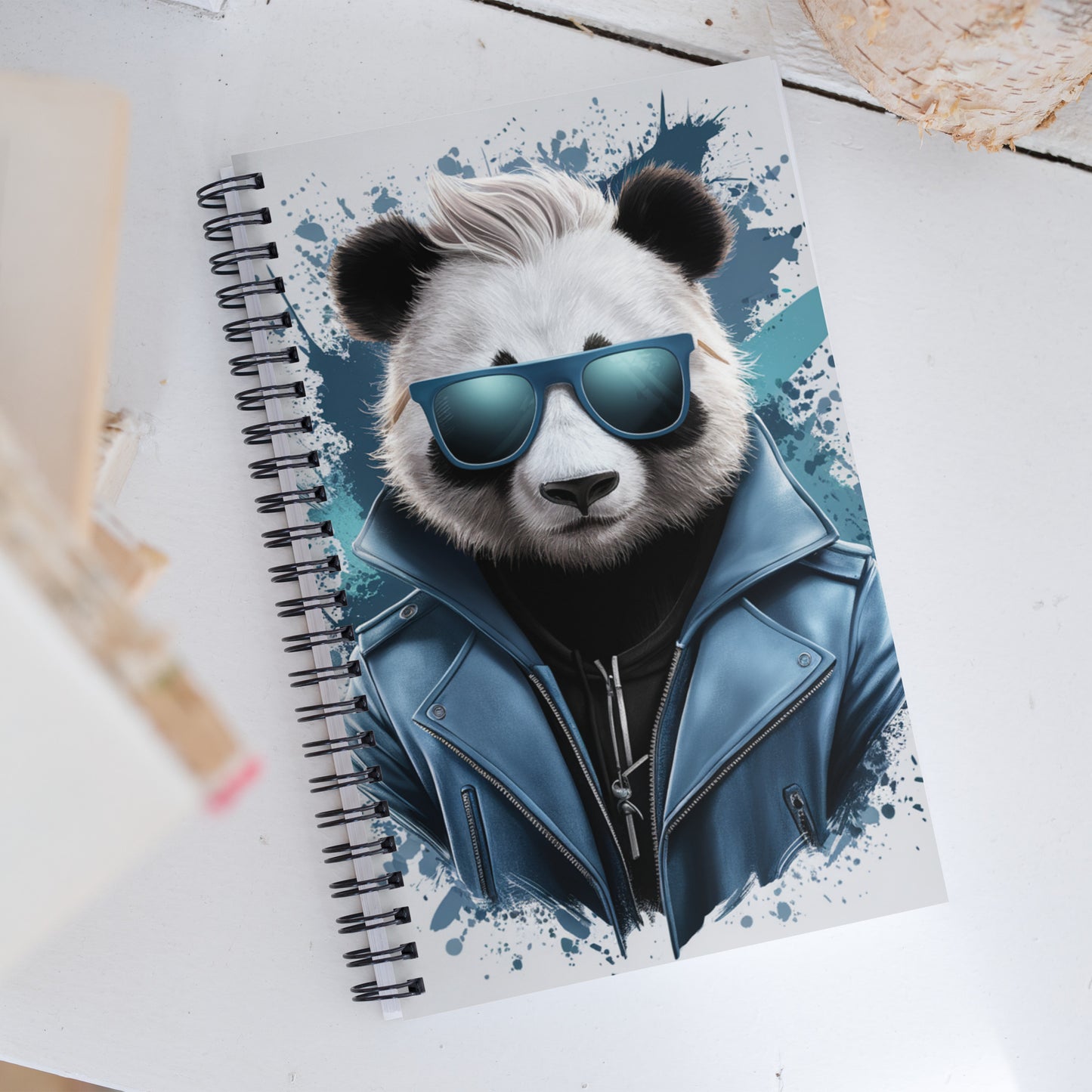 Embrace Your Purpose: Motivational Panda Notebook