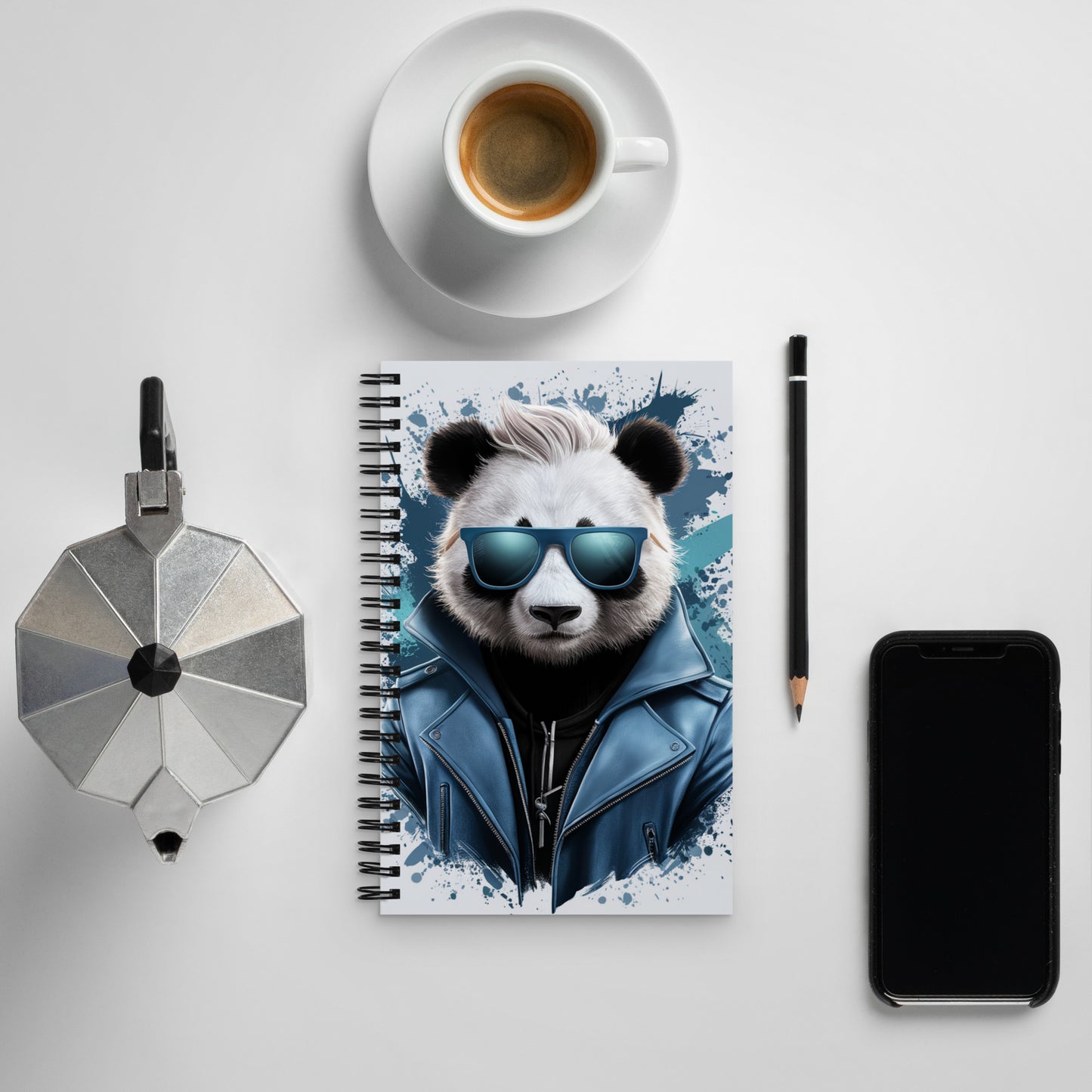 Embrace Your Purpose: Motivational Panda Notebook