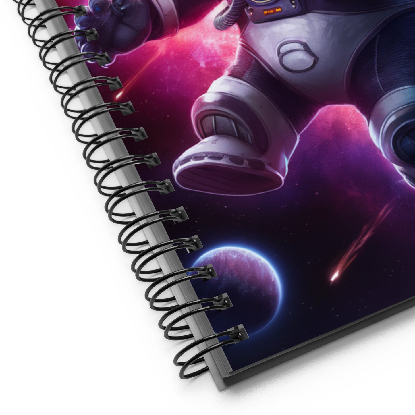 Space Explorer Panda Notebook – Inspirational and Motivational Journal with Dotted Pages