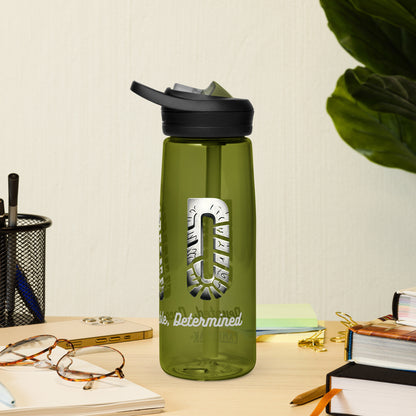 Mission 11 Personalized Sports Water Bottle - 25 oz Eco-Friendly Recycled Plastic with DAD Design