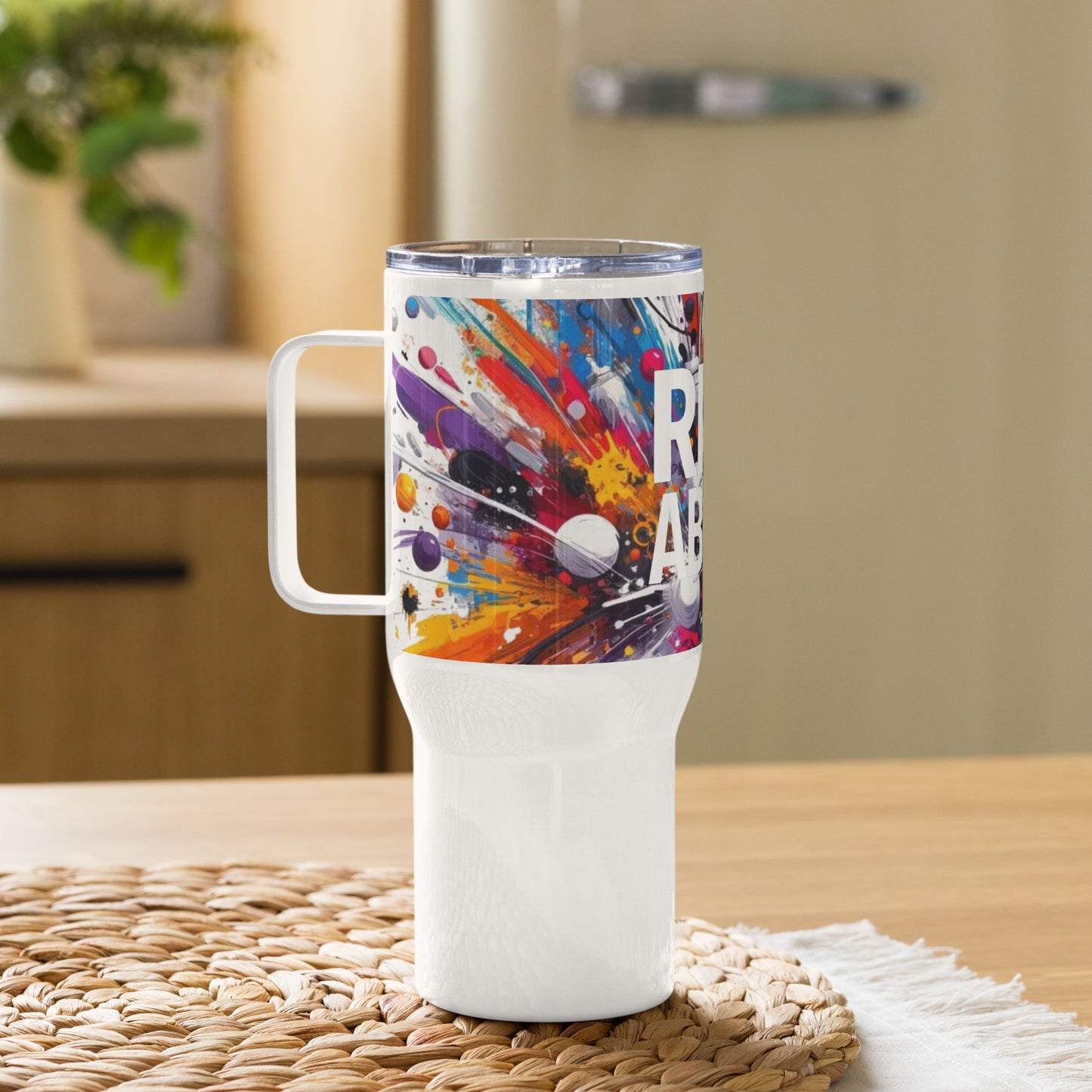 Mission 11 Rise Above Travel Mug