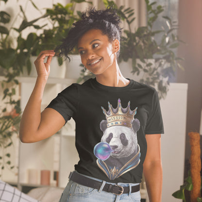 Mission 11 Crowned Panda T-Shirt – Embrace Your Purpose with Style and Comfort