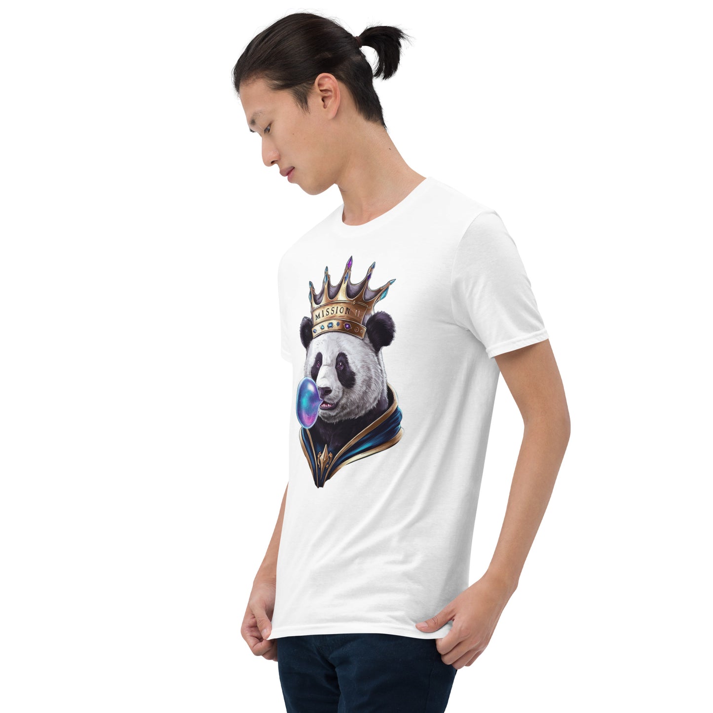 Mission 11 Crowned Panda T-Shirt – Embrace Your Purpose with Style and Comfort