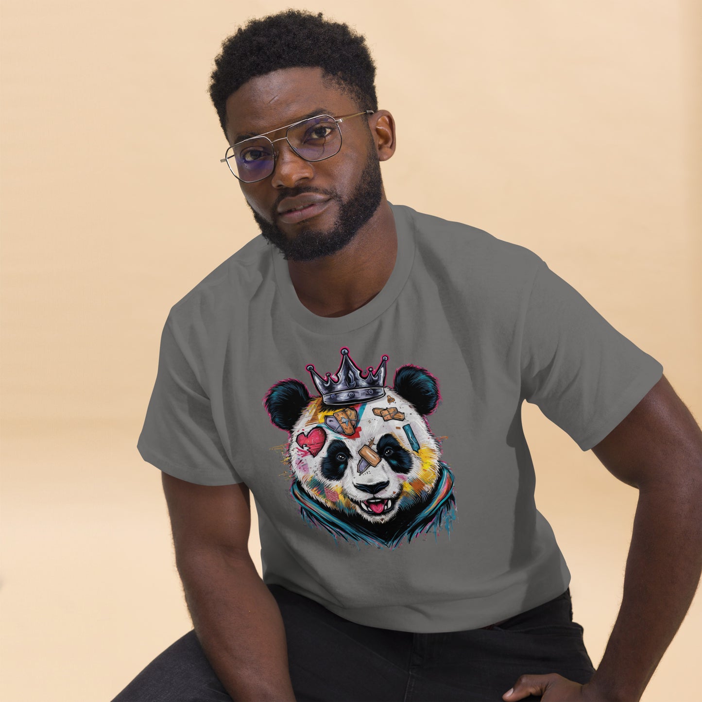 "Purpose King" Panda T-Shirt